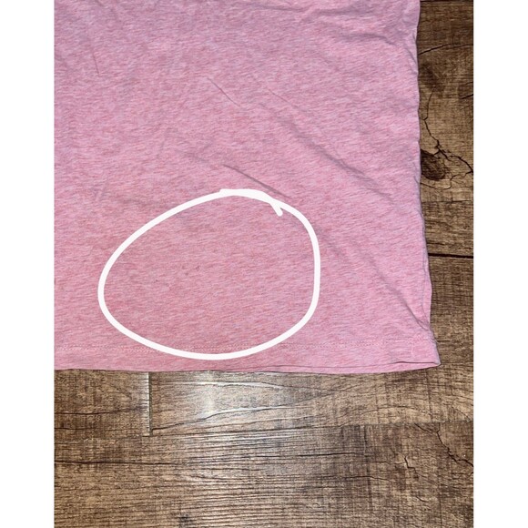 Acne studios muted marled red classic tee - Picture 5 of 8